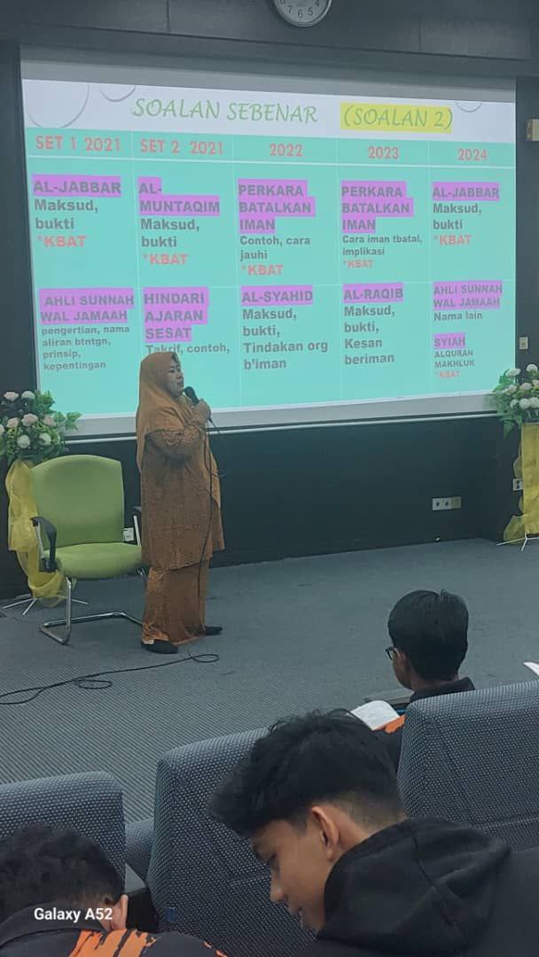Kem Peningkatan Prestasi Akademik/ Perkampungan Ilmu Spm 2025 