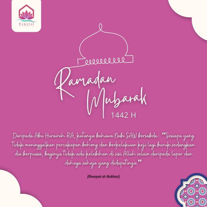 Pertubuhan Teratak Rahmah Wanita Islam (teratai) Mengucapkan Selamat Pertubuhan Teratak Rahmah Wanita Islam (teratai) Mengucapkan Selamat