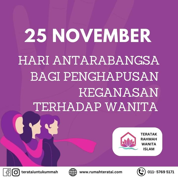 Hari Ini, Kami Berdiri Bersama Menentang Keganasan Terhadap 