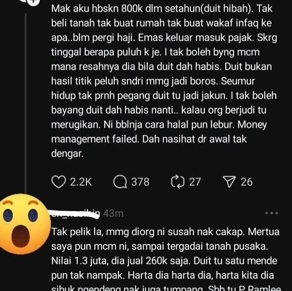 Duit Takaful Ratusan Ribu Mungkin Hilang Sekelip Mata Duit Takaful Ratusan Ribu Mungkin Hilang Sekelip Mata