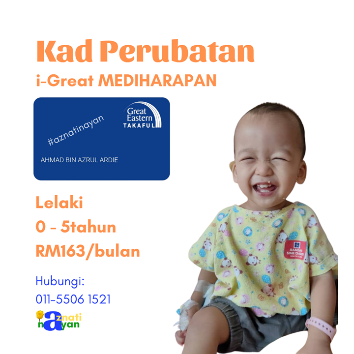 Kad Perubatan Buat Bayi Comel, Bijak Dan Lincah 