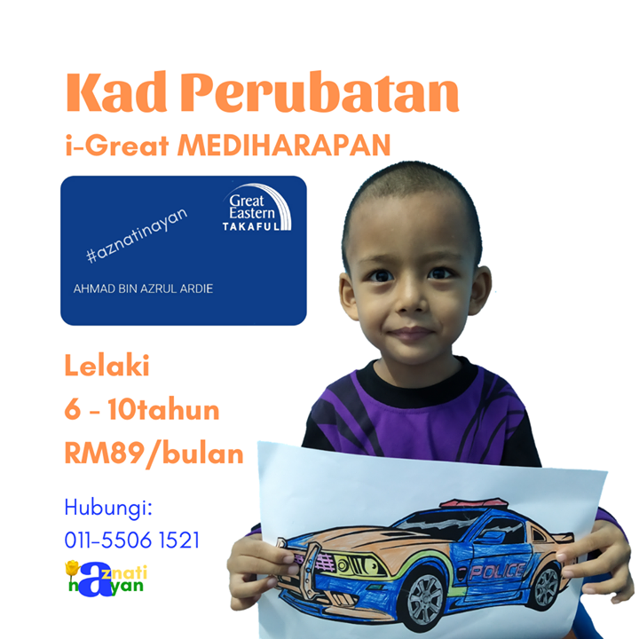 Kad Perubatan Buat Anak-anak Bijak dan Lincah 