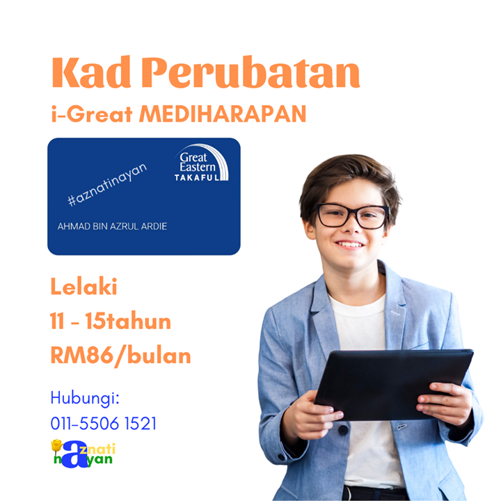 Kad Perubatan Buat Anak Remaja Aktif