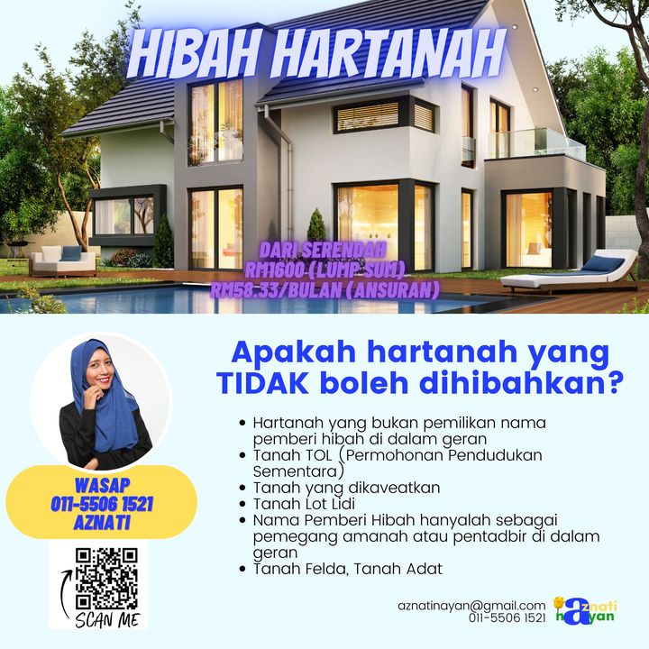 Bukan Semua Jenis Harta Boleh Dihibahkan. Harta Yang 