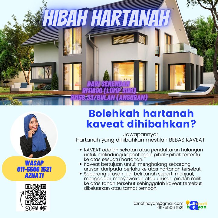 Ada Pengalaman Kaveat Mana-mana Hartanah Pusaka Ahli Keluarga 