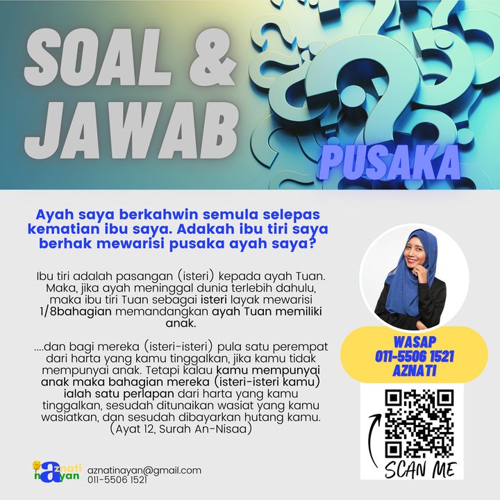 Ramai Orang Tidak Kenal Waris Faraid Sendiri Dan 