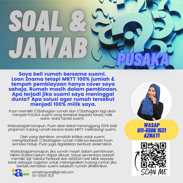 Anda Beli Rumah Bersama? Hutang 2nama?  