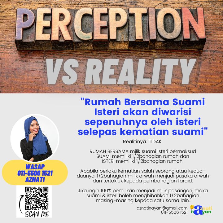 Sangat Ramai Para Isteri Fikir Begini. 
