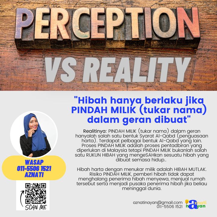 Ehhhhhhhhhhhhhhhhhh, Bukan #hibah Tu Kalau Tak Tukar Nama 