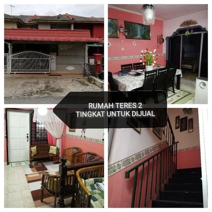 Rumah Teres 2 Tingkat Taman Intan Geliga Kemaman 