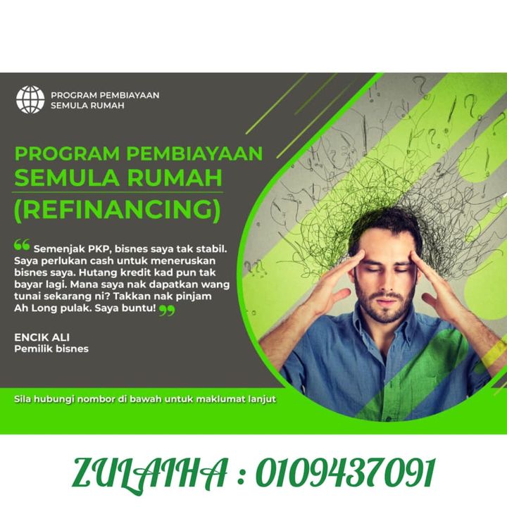 Program Pembiayaan Semula Rumah & Dapatkan Wang Tunai! 