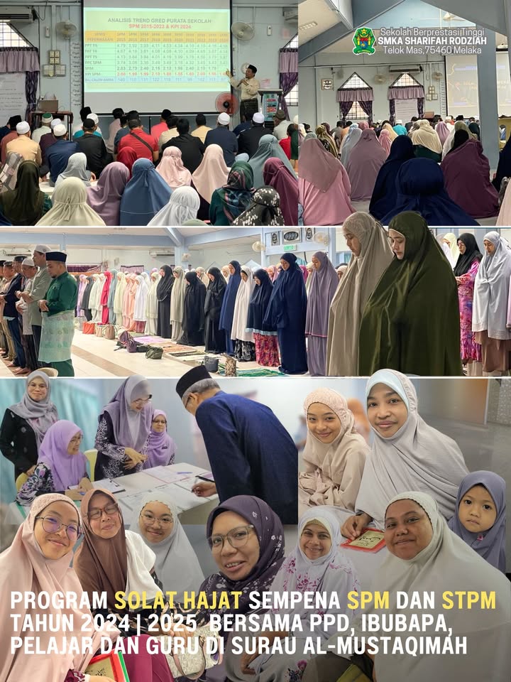 Program Solat Hajat Sempena Spm & Stpm 2024 