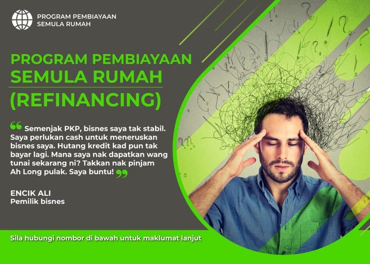 Program Pembiayaan Semula Rumah & Dapatkan Wang Tunai! 