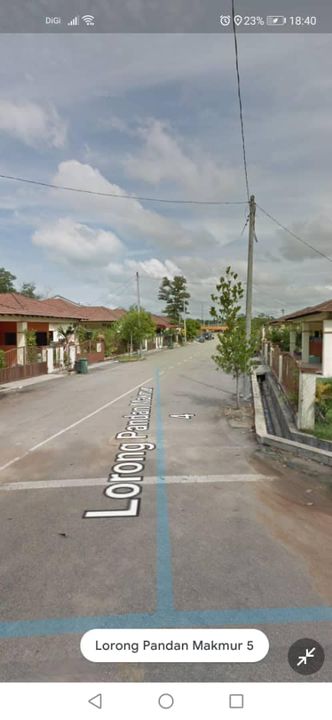Tanah Lot Banglo Pandan Makmur Untuk Dijual 