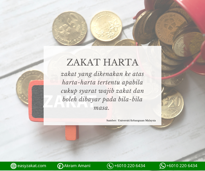 Apa Itu Zakat Harta Zakat Bermaksud Bersih Berkembang 