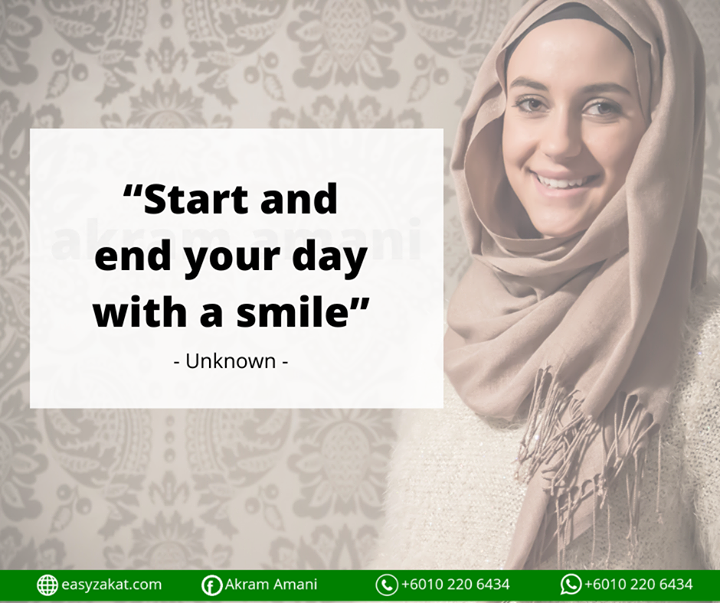 Start And End Your Day With A Smile 