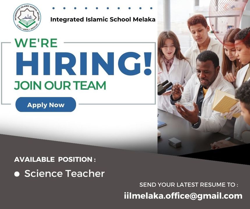 We Are Hiring Science Teacher Come And Let 