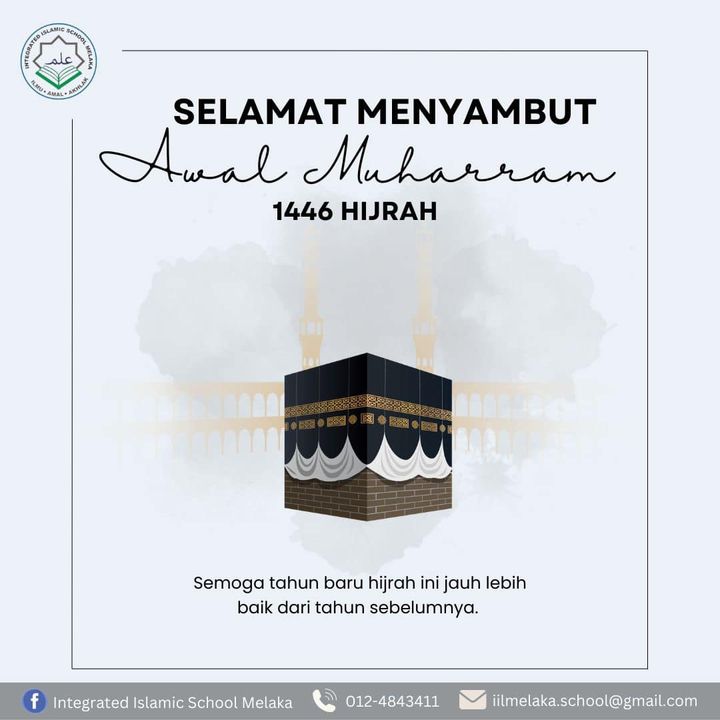 Selamat Menyambut Tahun Baru Hijrah 1446h.  