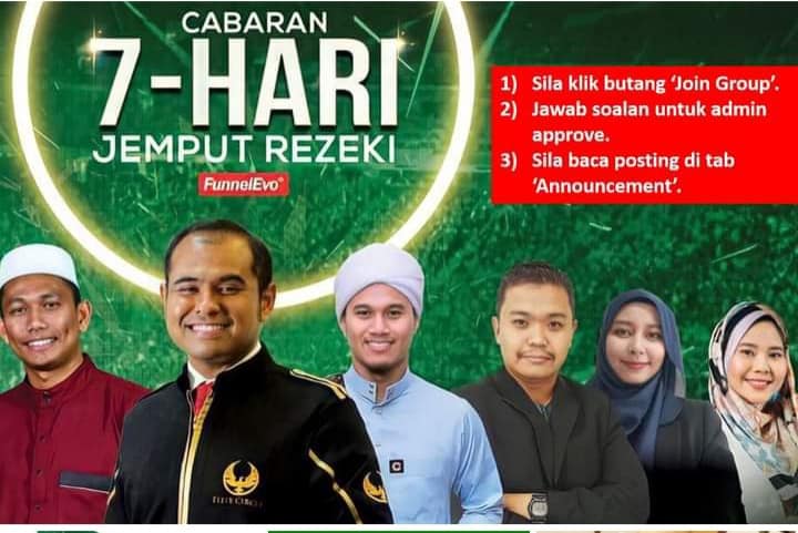 December 2020 Bila Program 7 Hari Cabaran Jemput 