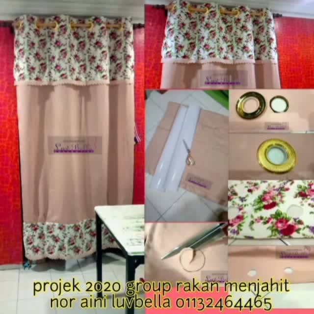 Ring Eyelet Curtain Langsir 