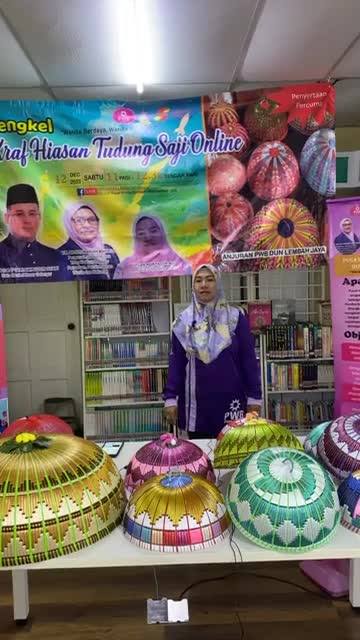 Diy Tudung Sji Hiasan Reben 