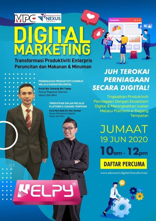 Juh Sertai Sesi Webinar Secara Percuma Program Transformasi 