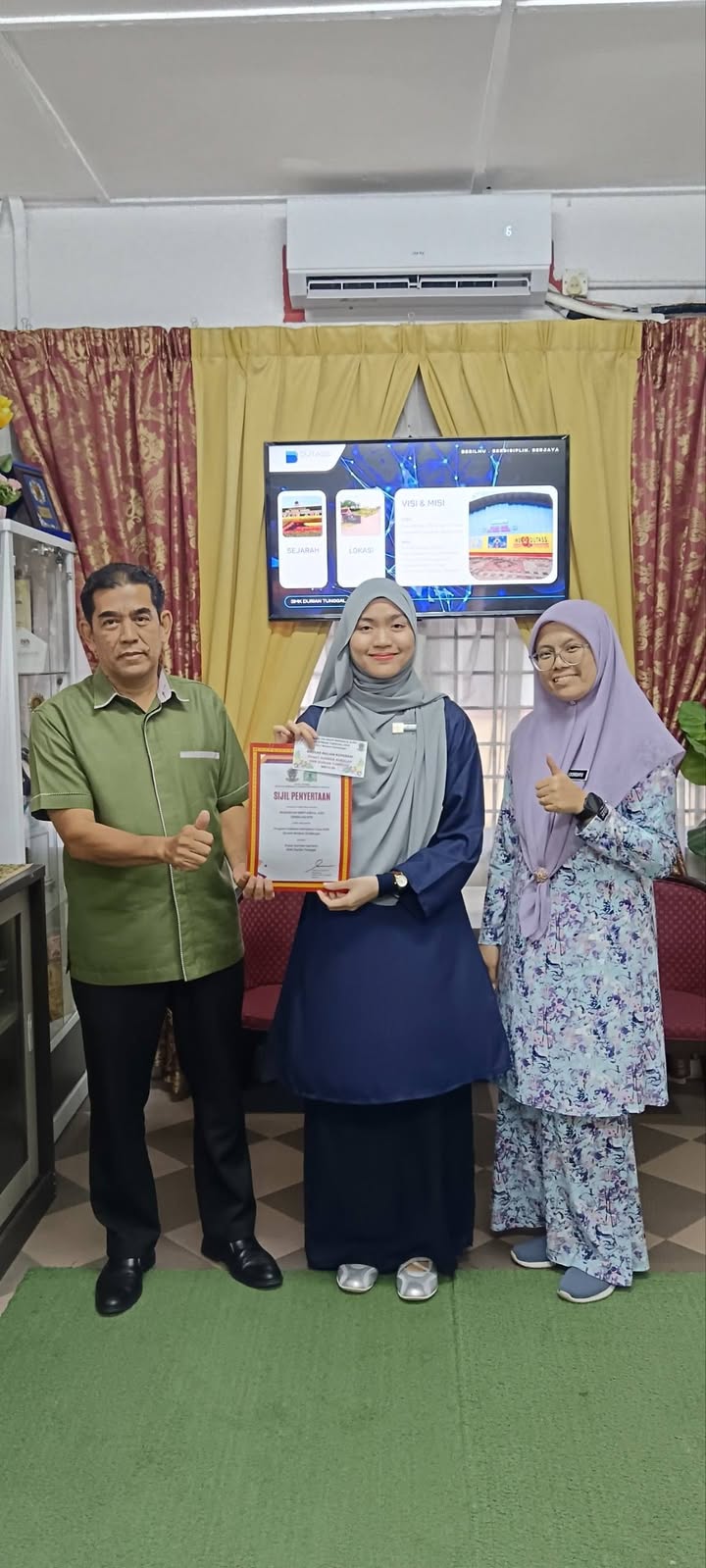 Jamuan \'potluck\' Meraikan Tamat Latihan Mengajar/praktikal  Guru2 