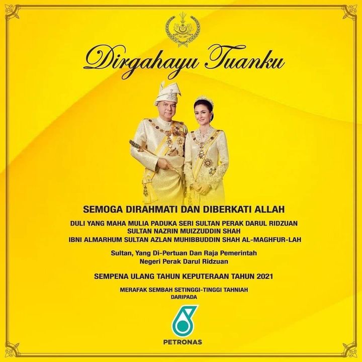 Seluruh Warga Petronas Merafak Sembah Ucapan Setinggi-tinggi Tahniah 