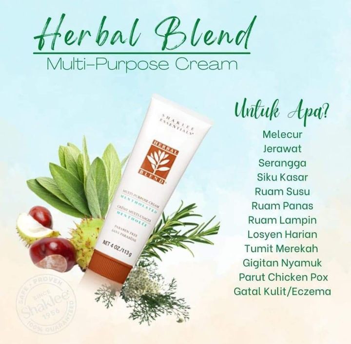 Herbal Blend Shaklee Ni Sesuai Utk Semua Peringkat Herbal Blend Shaklee Ni Sesuai Utk Semua Peringkat