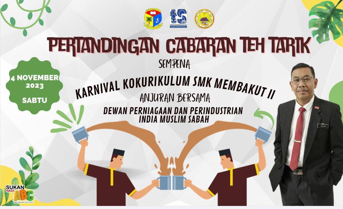 Jom Sertai Cabaran Teh Tarik Anjuran Bersama Dewan 