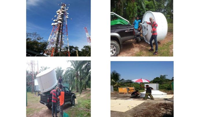 Telco: Tower Install New Microwave 
