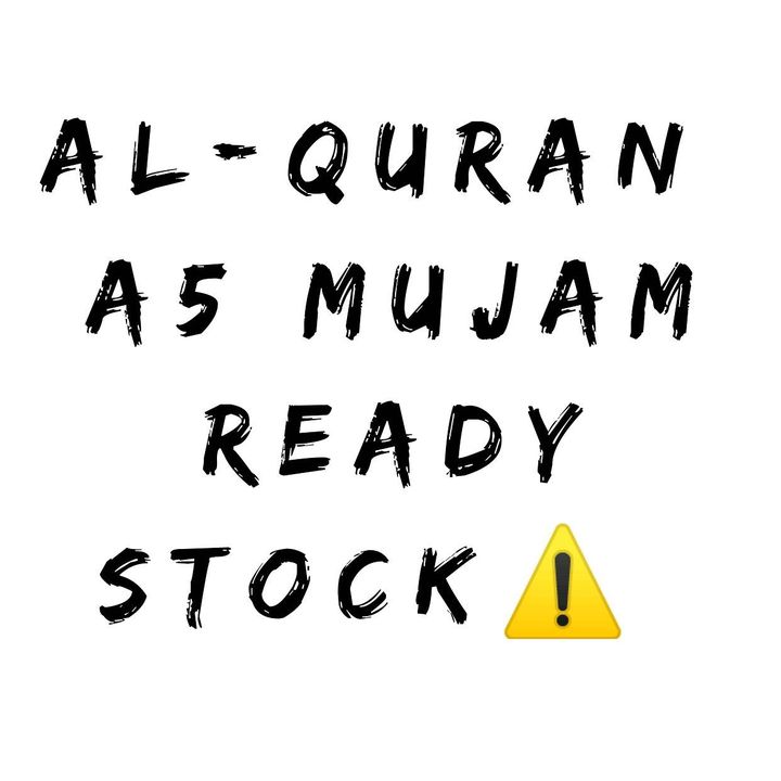 Good News! We Have Ready Stock Tau!! Good News! We Have Ready Stock Tau!!