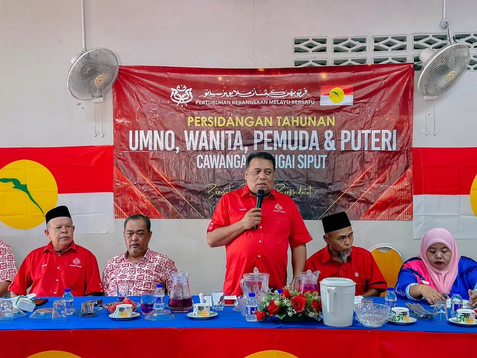 Alhamdulillah, Selesai Mesyuarat Agong Umno Cawangan Sungai Siput. 