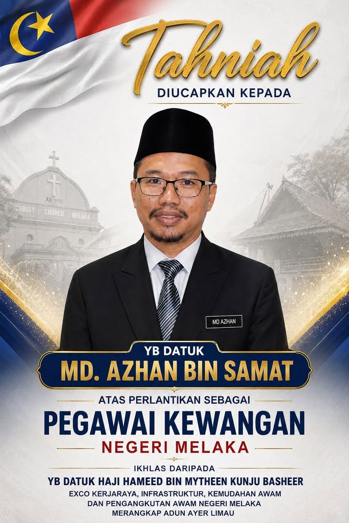 Tahniah Dan Selamat Menjalankan Amanah! 