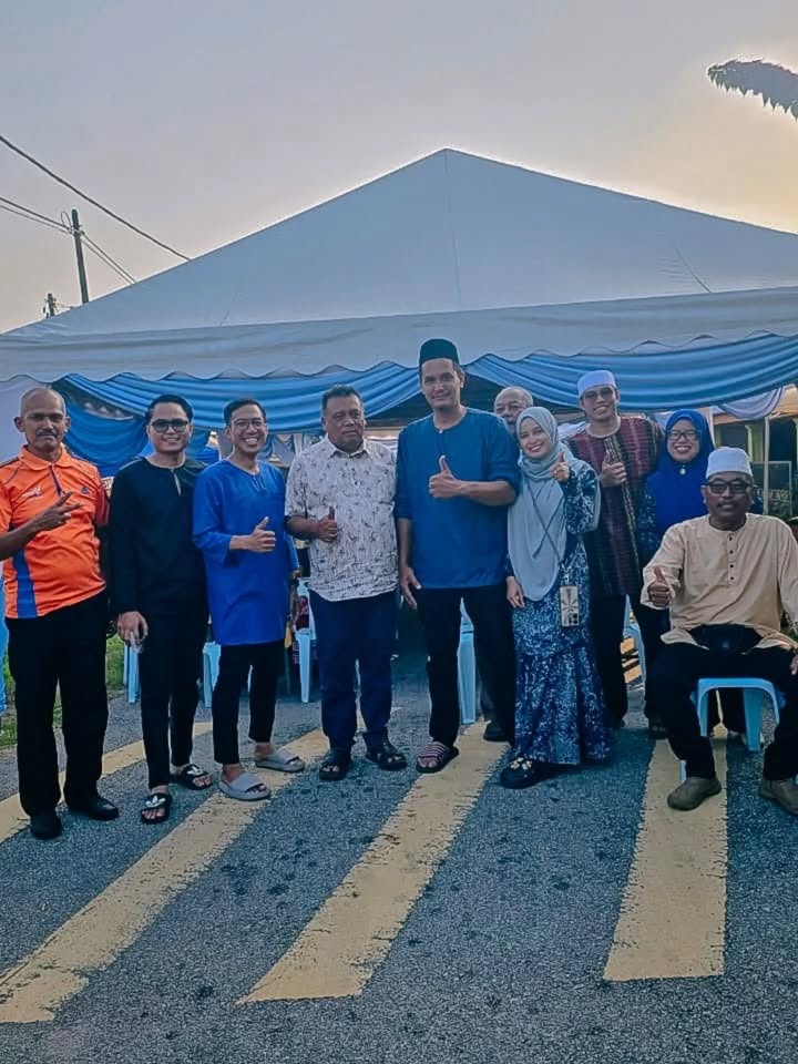 Petang Tadi, Sempat Singgah Ke Kenduri Doa Selamat 