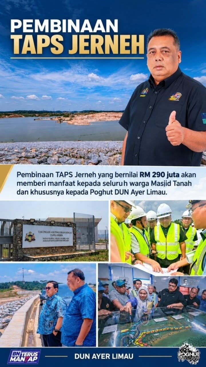 “pembangunan Taps Jerneh Bernilai Rm290 Juta Bukan Sekadar 