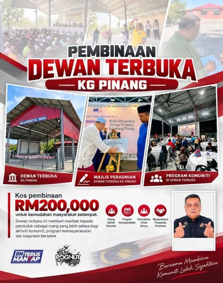 Sebuah Ruang Yang Dibina Bukan Sekadar Tempat Berkumpul, 