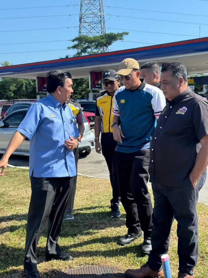 Lawatan Bersama Setiausaha Bahagian Kementerian Kerja Raya, Ir. 