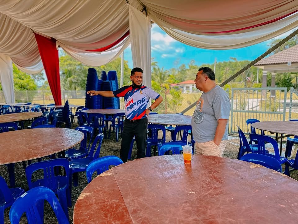 Persiapan Sempena Majlis Rumah Terbuka Dun Ayer Limau 