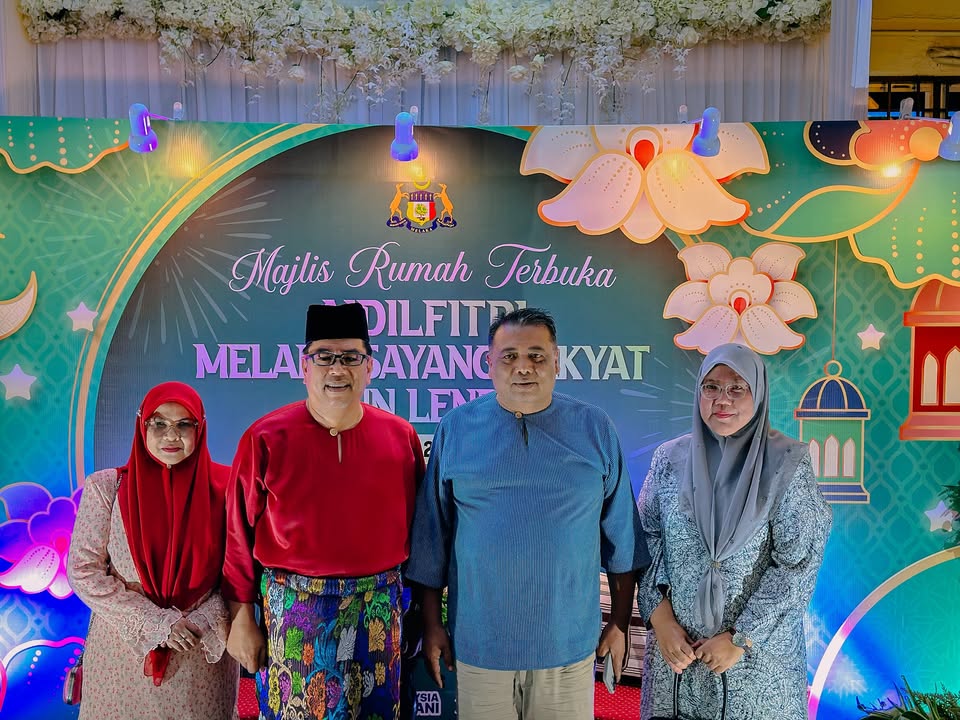Alhamdulillah, Dapat Hadir Bersama Isteri Ke Rumah Terbuka 