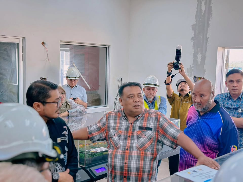 Lawatan Intervensi Ke Projek Pembinaan Takungan Air Pinggiran 