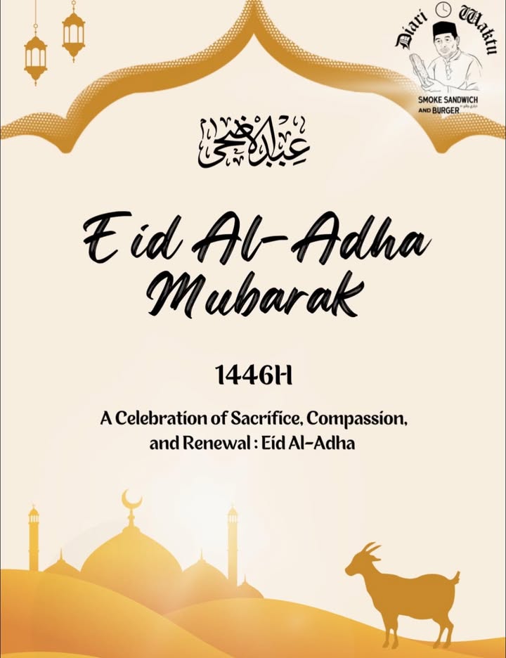 Selamat Hari Raya Aidiladha 