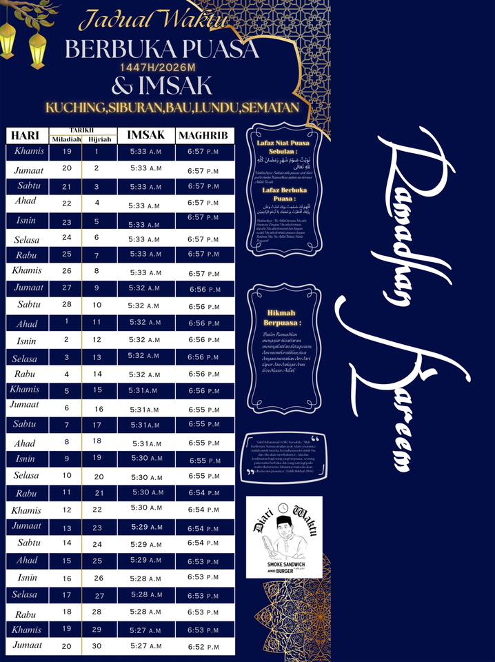 Selamat Berpuasa Semua 