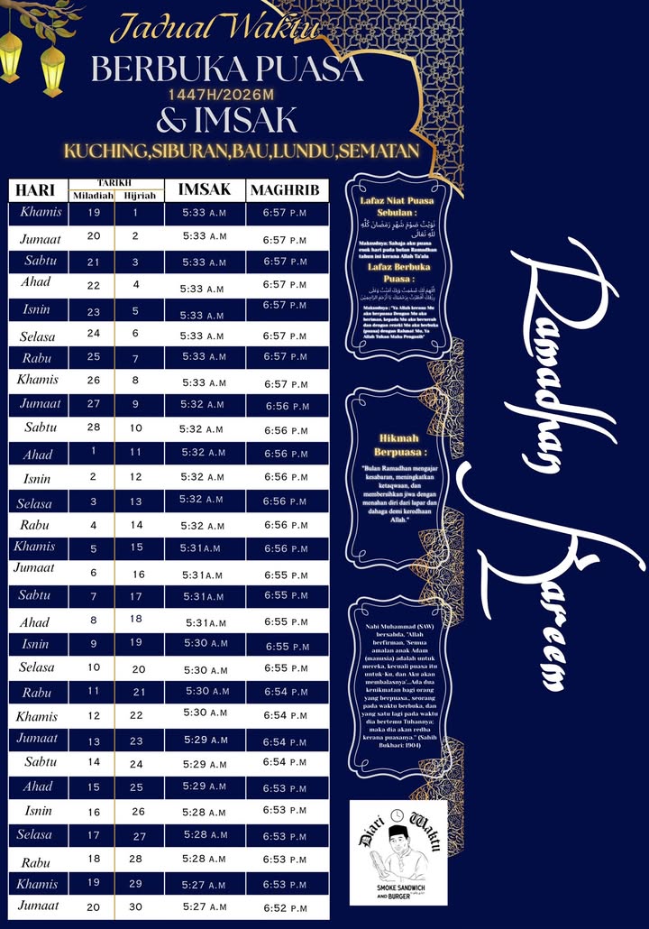 Selamat Berpuasa Semua 