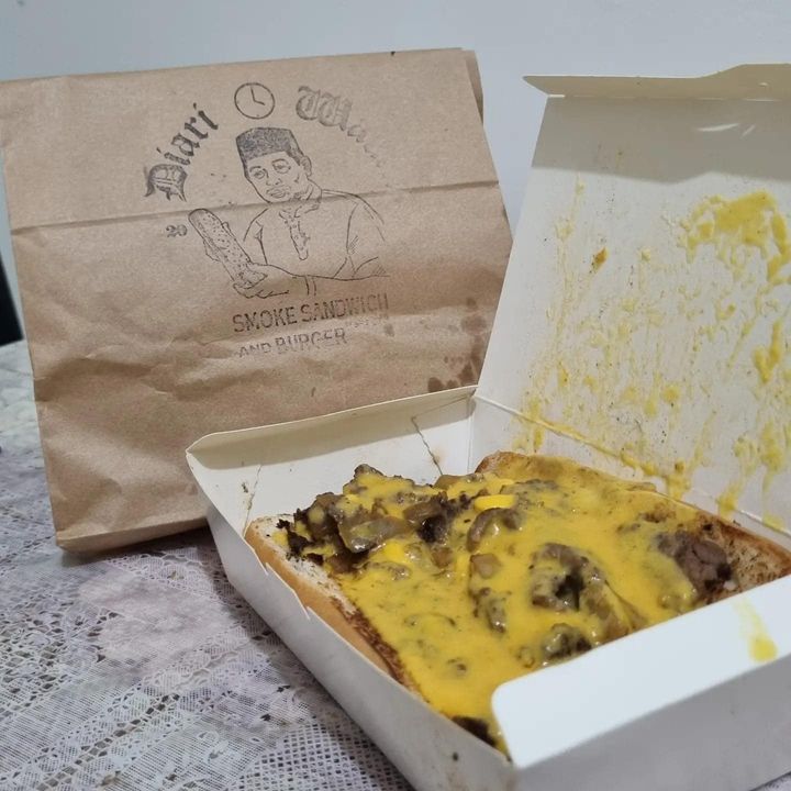 I Swear Cheese Steak Sandwich Tok Sikkan Molah 