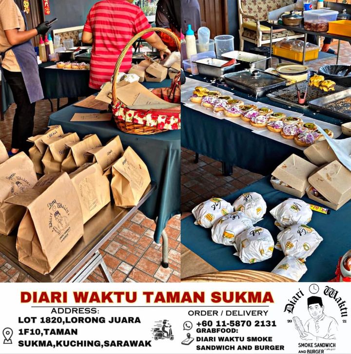 Long Queue Since Our Burgers Are The Best 