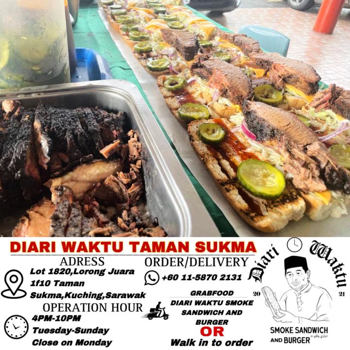 Smoke Brisket Sandwich In Da House 