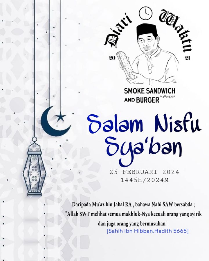 Salam Nisfu Sya’ban Dari Kami 
