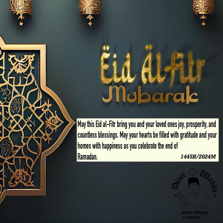 Selamat Hari Raya Dear Lovely Customers ! May 