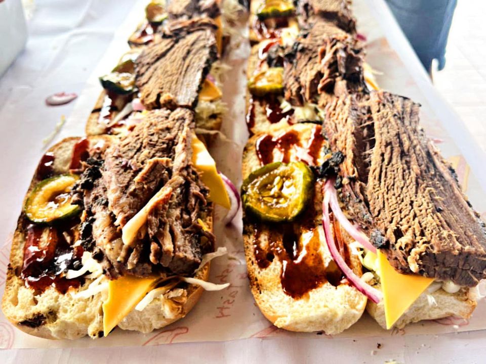 Smoke Brisket Sandwich 